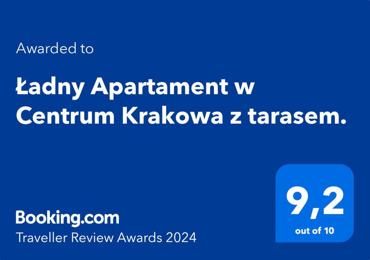 Ladny Apartament W Centrum Krakowa Z Tarasem. 外观 照片